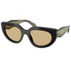 Prada güneş gözlüğü d02 03k-10r 53-20 / unisex güneş gözlüğü