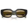 Prada güneş gözlüğü d02 03k-10r 53-20 / unisex güneş gözlüğü