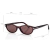Tom Ford güneş gözlüğü chloe-02 tf1310 52e 52-17  / unisex güneş gözlüğü