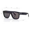 Tom Ford güneş gözlüğü tf1201 icon 01a 56-17 / unisex güneş gözlüğü