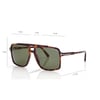 Tomford güneş gözlüğü kemp tf1177 53n 59-15 / unisex güneş gözlüğü