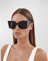 YVES SAINT LAUREN GÜNEŞ GÖZLÜĞÜ SL M119 BLAZE 001 54-18 