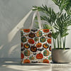 3 Boyutlu Halloween Balkabakları Dijital Baskılı Kumaş