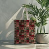 3 Boyutlu Halloween Patchwork Kedileri ve Hayaletler Dijital Baskılı Kumaş