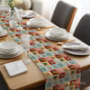 3 Boyutlu Renkli Çiçekler Patchwork Dijital Baskılı Kumaş