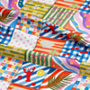 Akdeniz Patchwork Yaz Esintisi Dijital Baskılı Kumaş
