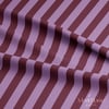 Bordo – Lila 2,5 cm Çizgili Dijital Baskılı Kumaş