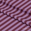 Bordo – Lila 2,5 cm Çizgili Dijital Baskılı Kumaş