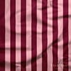 Bordo – Pudra Pembe 2,5 cm Çizgili Dijital Baskılı Kumaş