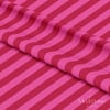 Fuşya – Pembe 2,5 cm Çizgili Dijital Baskılı Kumaş