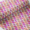 Geometrik Baklava Etnik Motif Desenli Dijital Baskılı Kumaş