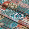 Köylerin Renkli Kilim Hikâyesi Dijital Baskılı Kumaş