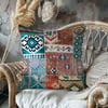 Köylerin Renkli Kilim Hikâyesi Dijital Baskılı Kumaş
