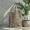 Krem Altının Asil Geyikleri – 3D İşleme Yılbaşı Dijital Baskılı Kumaş