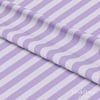 Lila – Açık Lila 2,5 cm Çizgili Dijital Baskılı Kumaş