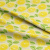 Limon Bahçesinin Işıltılı Neşesi Dijital Baskılı Kumaş