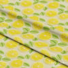 Limon Bahçesinin Işıltılı Neşesi Dijital Baskılı Kumaş