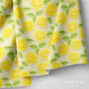 Limon Bahçesinin Işıltılı Neşesi Dijital Baskılı Kumaş