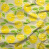 Limon Bahçesinin Işıltılı Neşesi Dijital Baskılı Kumaş