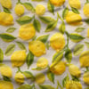 Limon Bahçesinin Yumuşak Işıltısı Dijital Baskılı Kumaş