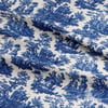Mavi Masallar Toile de Jouy Dijital Baskılı Kumaş