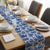 Mavi Masallar Toile de Jouy Dijital Baskılı Kumaş
