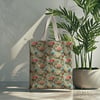 Pastel Bahar Gülleri – 3 Boyutlu Vintage Dijital Baskılı Kumaş