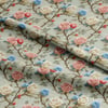 Pastel Bahar Gülleri – 3 Boyutlu Vintage Dijital Baskılı Kumaş