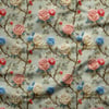 Pastel Bahar Gülleri – 3 Boyutlu Vintage Dijital Baskılı Kumaş