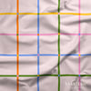 Pastel Izgaranın Modern Dengesi Dijital Baskılı Kumaş