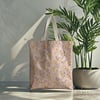 Pastel Kır Bahçesi Dijital Baskılı Kumaş