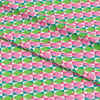 Pastel Mozaik Dijital Baskılı Kumaş