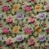 Pastel Vintage Güller – 3 Boyutlu Dijital Baskılı Kumaş