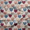 Patchwork Kalpler – Country Romantik Kalpli Dijital Baskılı Kumaş