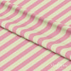 Pudra Pembe – Açık Sarı 2,5 cm Çizgili Dijital Baskılı Kumaş