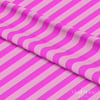 Pudra Pembe – Fuşya 2,5 cm Çizgili Dijital Baskılı Kumaş