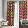 Renklerin Nakış Masalı Patchwork Bahçesi Dijital Baskılı Kumaş