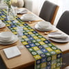 Retro Patchwork Semboller Dijital Baskılı Kumaş