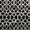 Siyah Ottoman Desenli Dijital Baskılı Kumaş