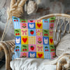 Tatlı Patchwork Dünyası Dijital Baskılı Kumaş