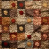 Toprak Patchwork'te Minik Çiçek Dokunuşu Dijital Baskılı Kumaş