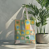 Yaz Esintisi Patchwork Dijital Baskılı Kumaş