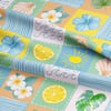 Yaz Esintisi Patchwork Dijital Baskılı Kumaş