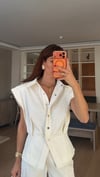 Bej  Denim Takım 