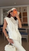 Bej  Denim Takım 