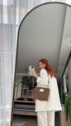 BEJ TENSEL KUMAŞ ASTARLI CEKET TAKIM ELBİSE