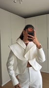BEYAZ BIANCA SCULPT BLAZER 