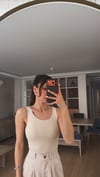 Dilvin Yuvarlak Yaka Dikişsiz Atlet 