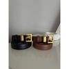 İthal Leather Siyah Kemer