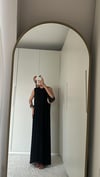 Kolsuz Modal Elbise Siyah